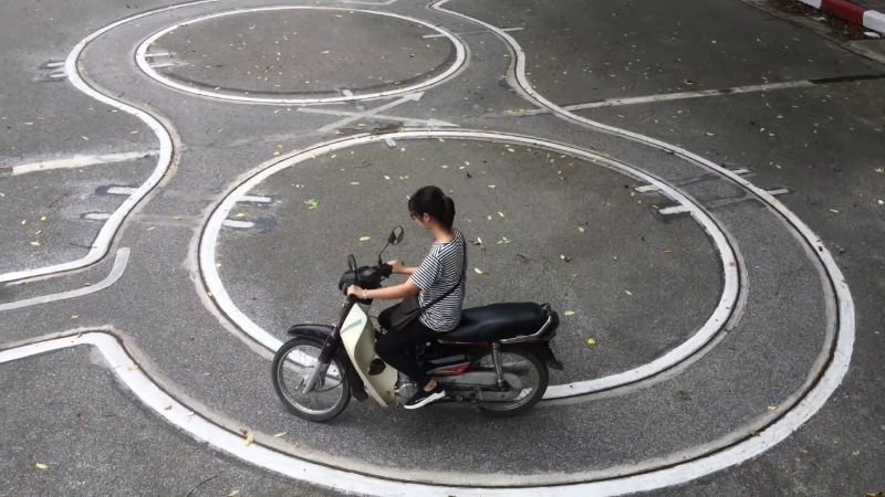 Tổng hợp danh sách sân thi bằng lái xe máy tại Hà Nội
